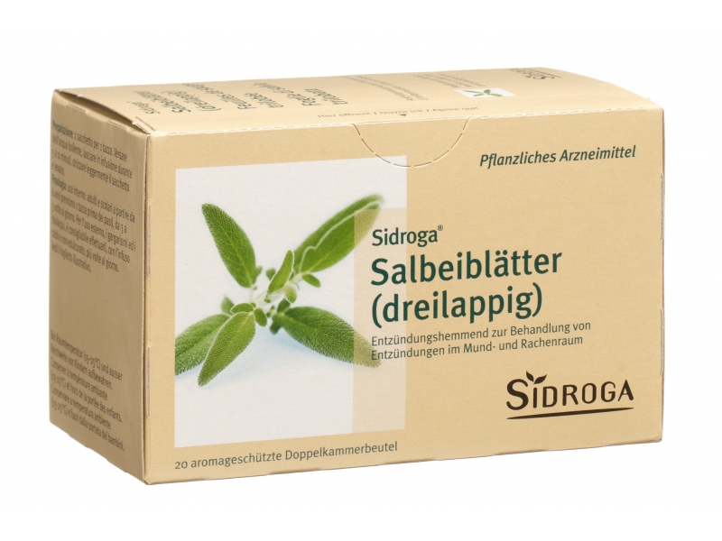 Sidroga Salbeiblätter 20 Btl 1 g