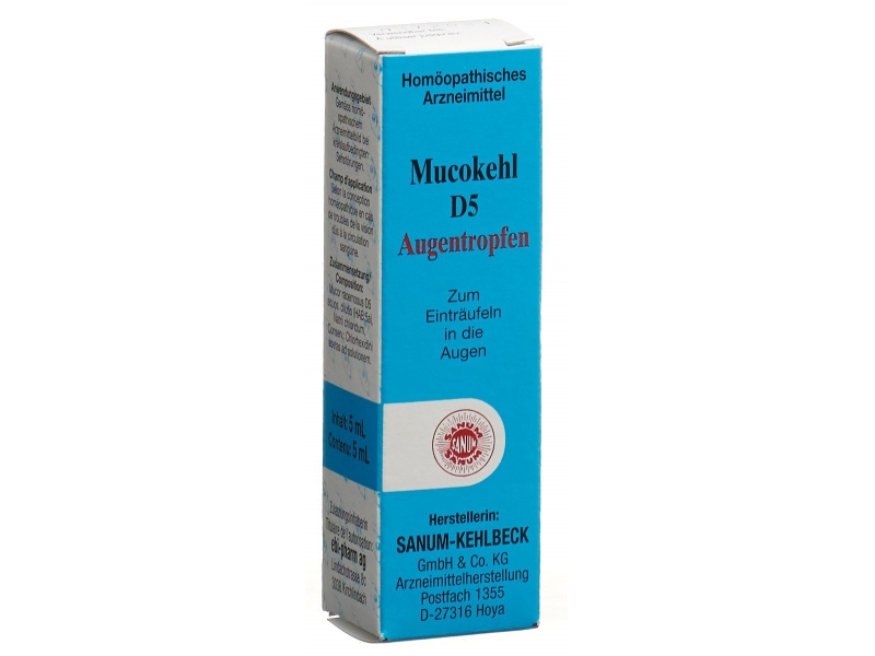 Mucokehl Gtt Opht D 5 Fl 5 ml