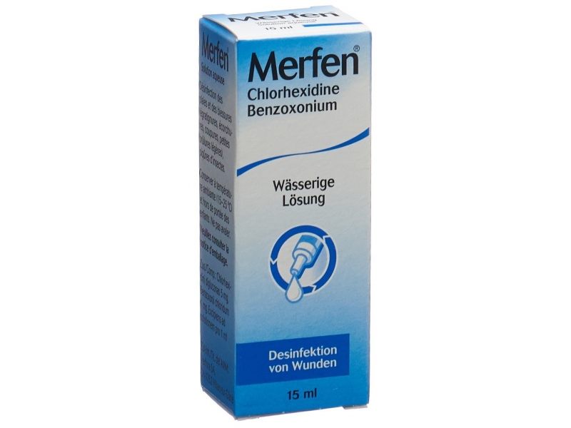 Merfen wässerige Lösung farblos 15 ml