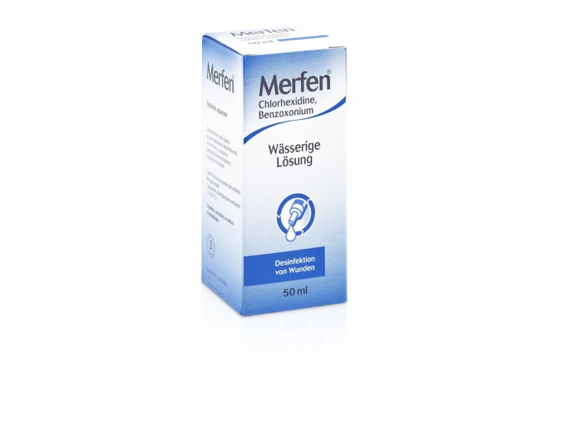 Merfen wässerige Lösung farblos 50 ml