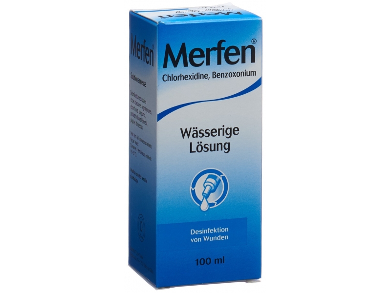 Merfen solution aqueuse incolore 100 ml