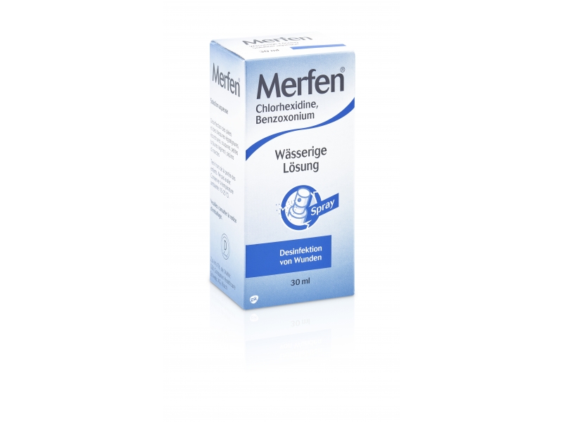 Merfen wässerige Lösung farblos Spr 30 ml