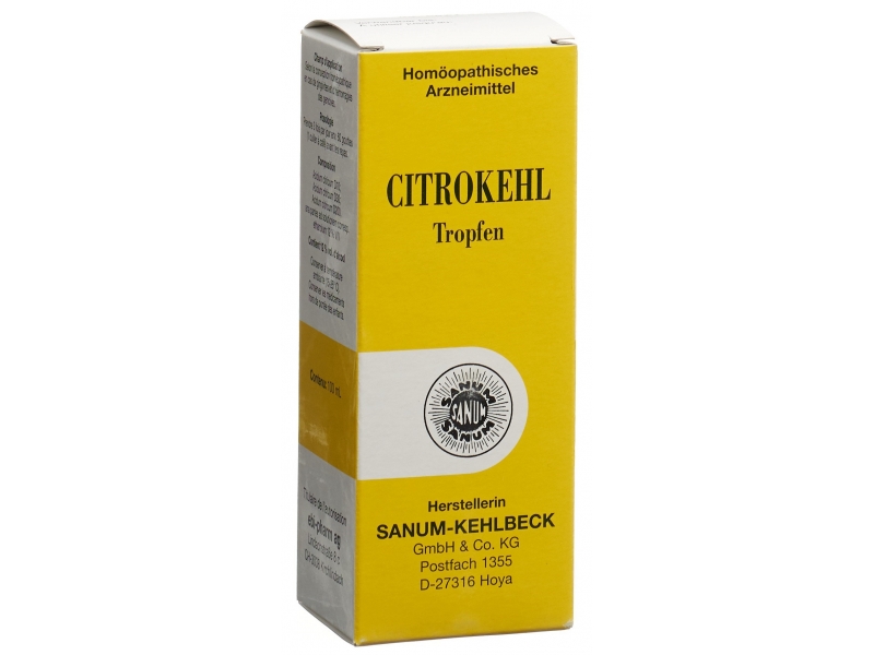 Citrokehl gouttes fl 100 ml
