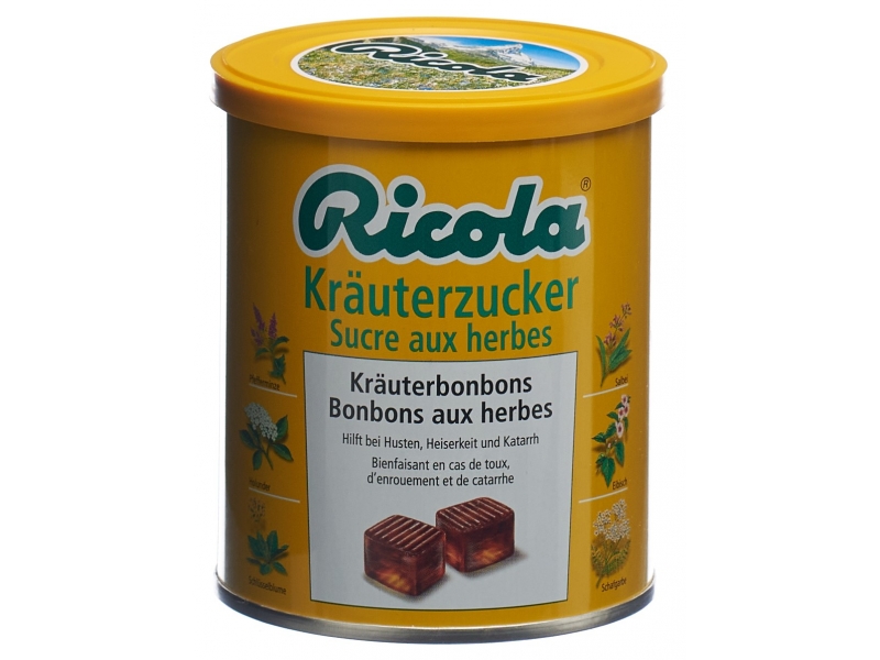 Ricola sucre aux herbes bonbons aux herbes bte 250 g