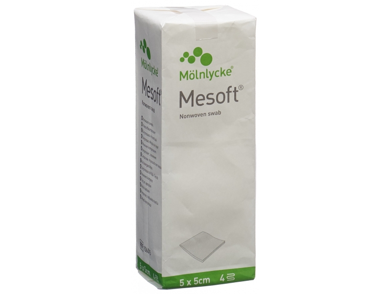 Mesoft NW compresses 5x5cm non stériles 100 pce