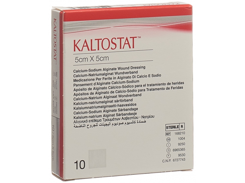 KALTOSTAT Kompressen 5x5cm steril 10 Stk