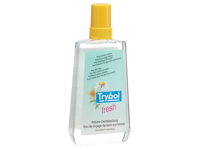 Trybol eau de rinçage dentaire aux herbes fl 400 ml