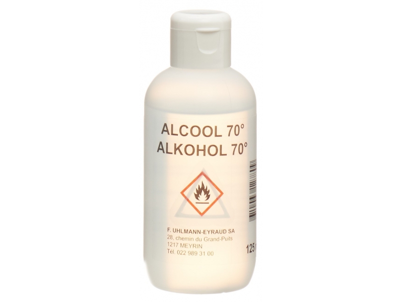 Uhlmann Eyraud Alkohol 70% Fl 125 ml