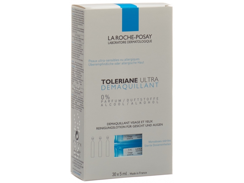 La Roche Posay Respect tolériane démaquillant yeux 30 x 5 ml