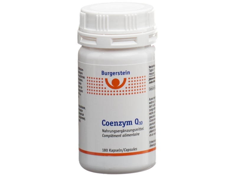 Burgerstein Coenzyme Q10 caps 30 mg 180 pce