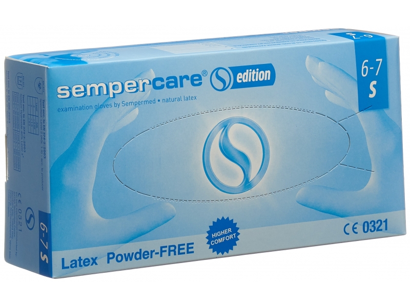 Sempercare Edition Handschuhe Latex S ungepudert 100 Stk