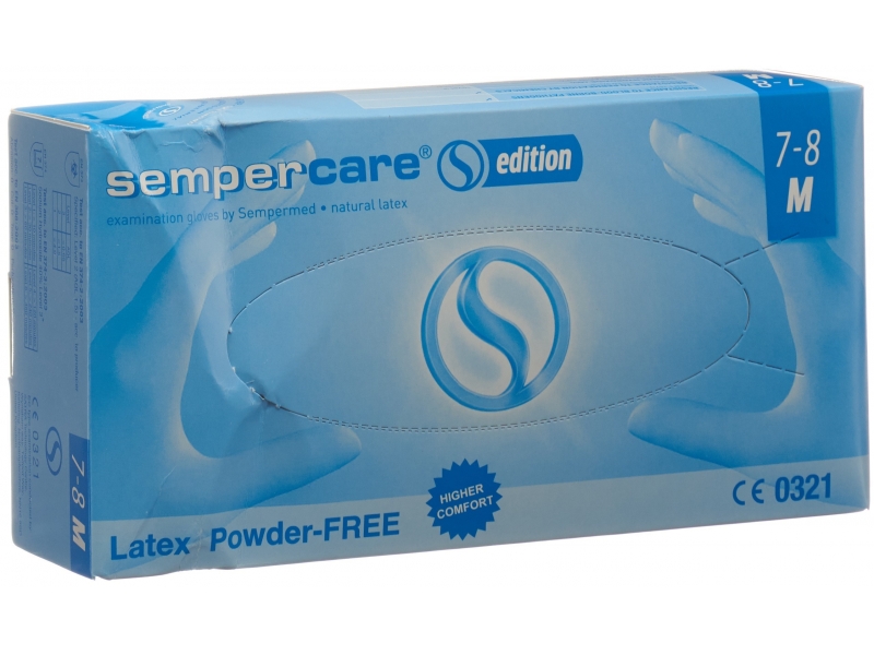 Sempercare Edition Handschuhe Latex M ungepudert 100 Stk
