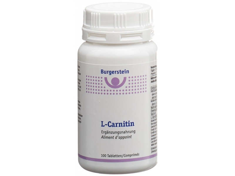 Burgerstein L-Carnitin Tabl Ds 100 Stk