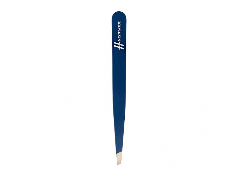 Hausmann pincette biseautée bleu