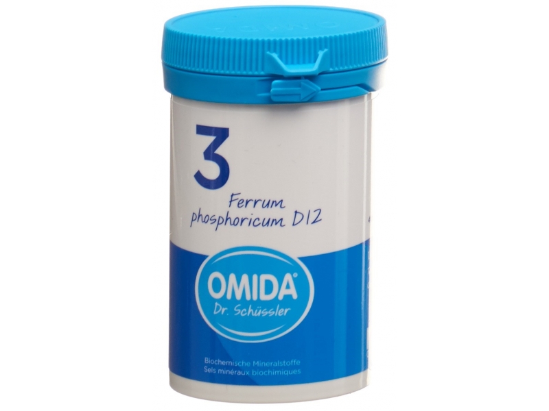 Omida Schüssler no3 ferrum phosphoricum cpr 12 D bte 100 g