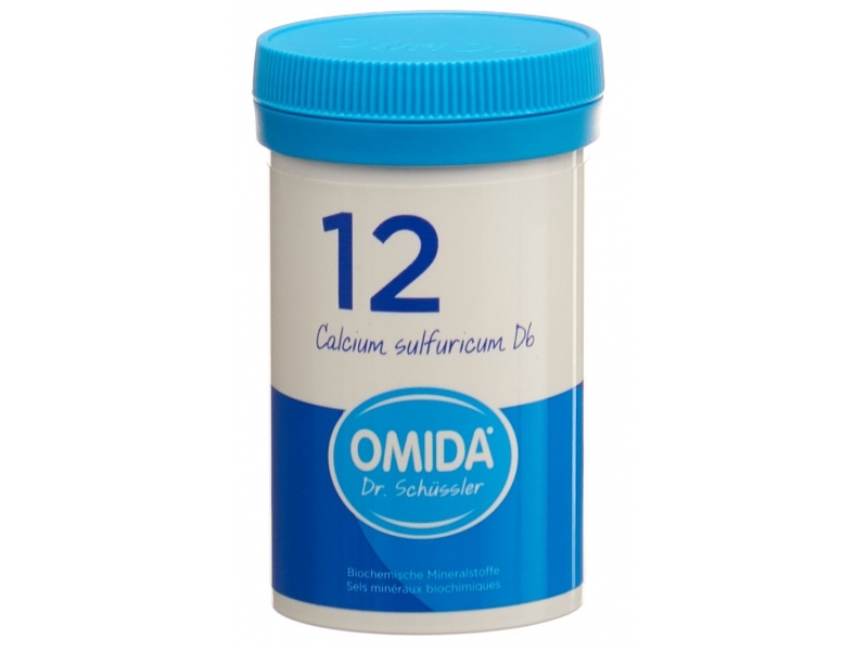Omida Schüssler no12 calcium sulfuricum cpr 6 D bte 100 g