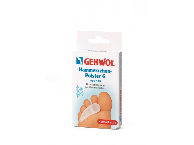 Gehwol coussin orteils en marteau G grand droit