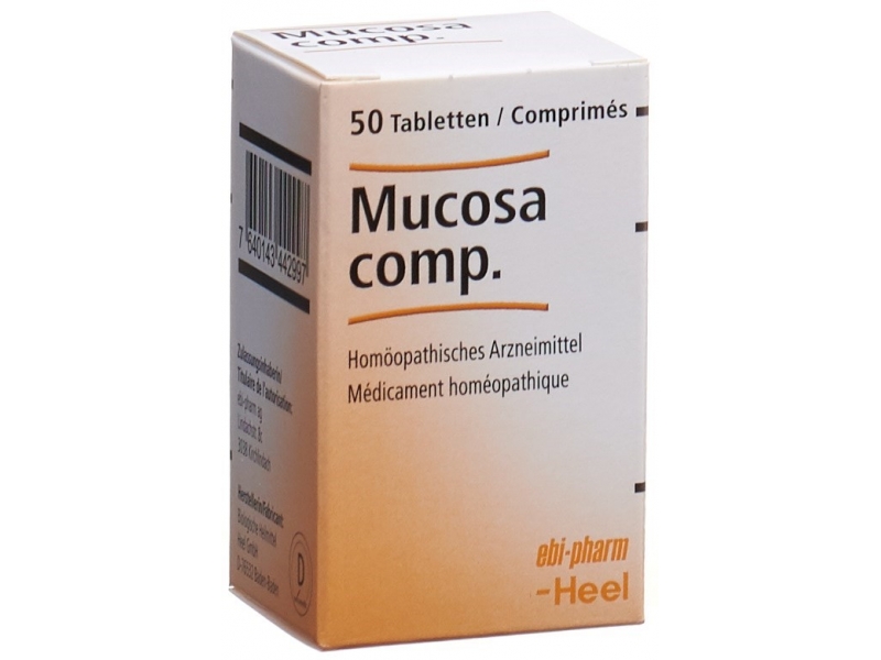Mucosa compositum Heel cpr bte 50 pce