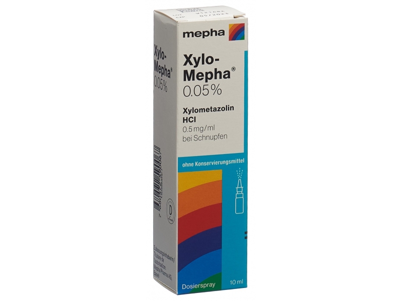 Xylo-Mepha Dosierspray 0.05 % Kind Fl 10 ml