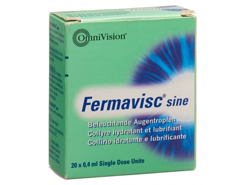 Fermavisc sine gtt opht 20 monodos 0.4 ml