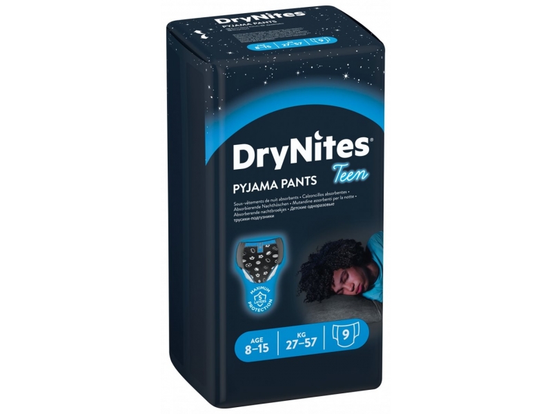 Huggies Drynites couche nuit boy 8-15 ans 9 pce