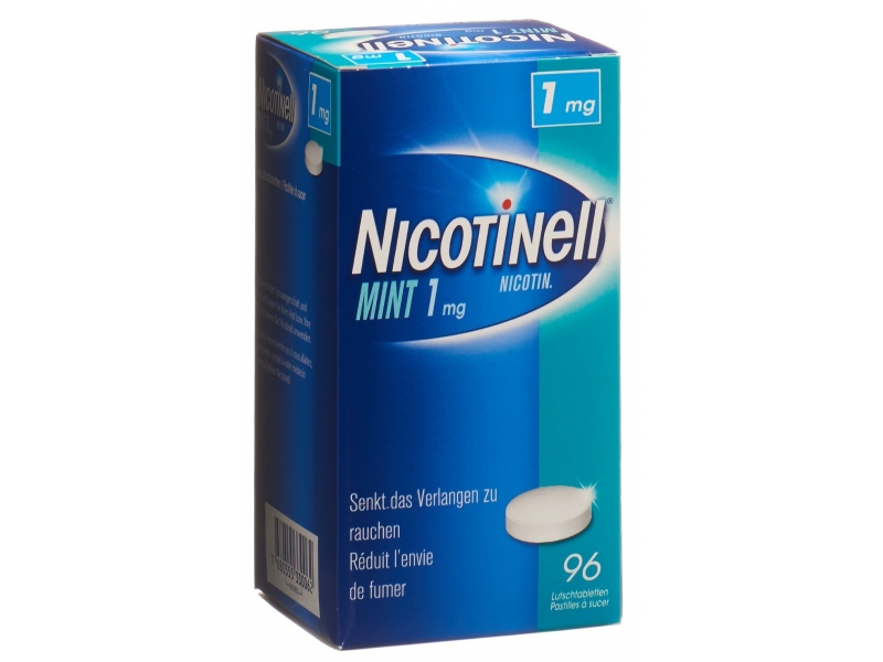 Nicotinell cpr sucer 1 mg mint 96 pce