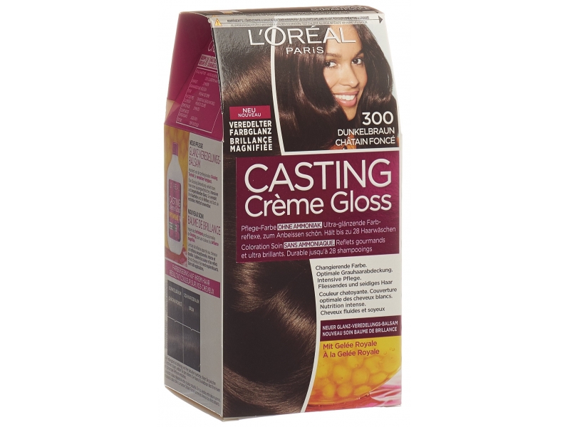 CASTING crème gloss 300 châtain foncé