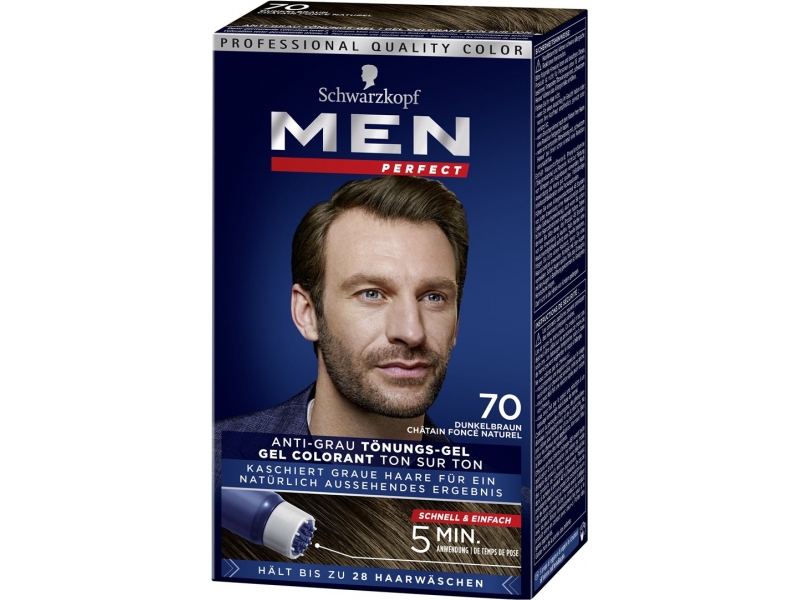 MEN PERFECT coloration 70 châtain foncé naturel