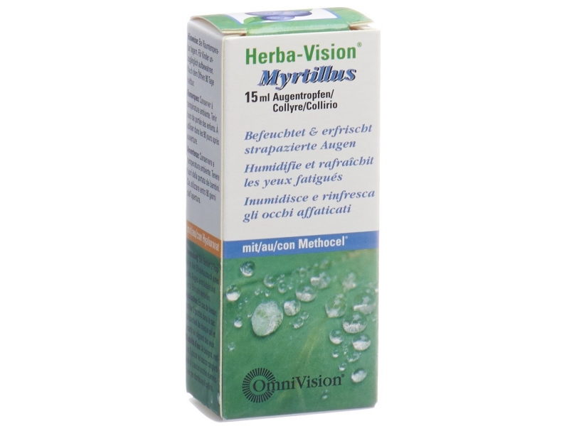 Herba Vision Myrtillus collyre ophtalmique fl 15 ml