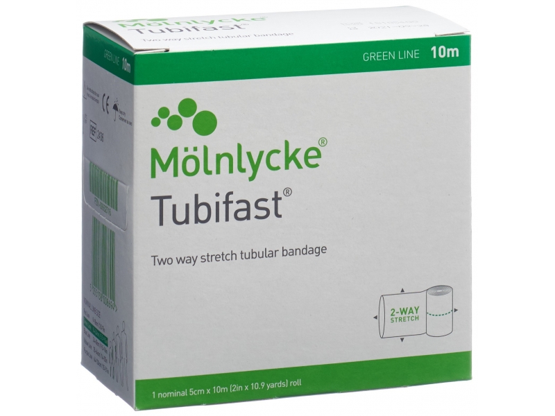 Tubifast Schlauchbandage 5cmx10m grün