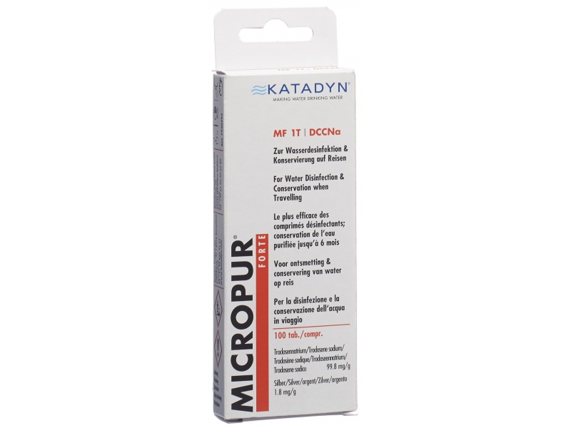 Micropur Forte MF 1T cpr 100 pce