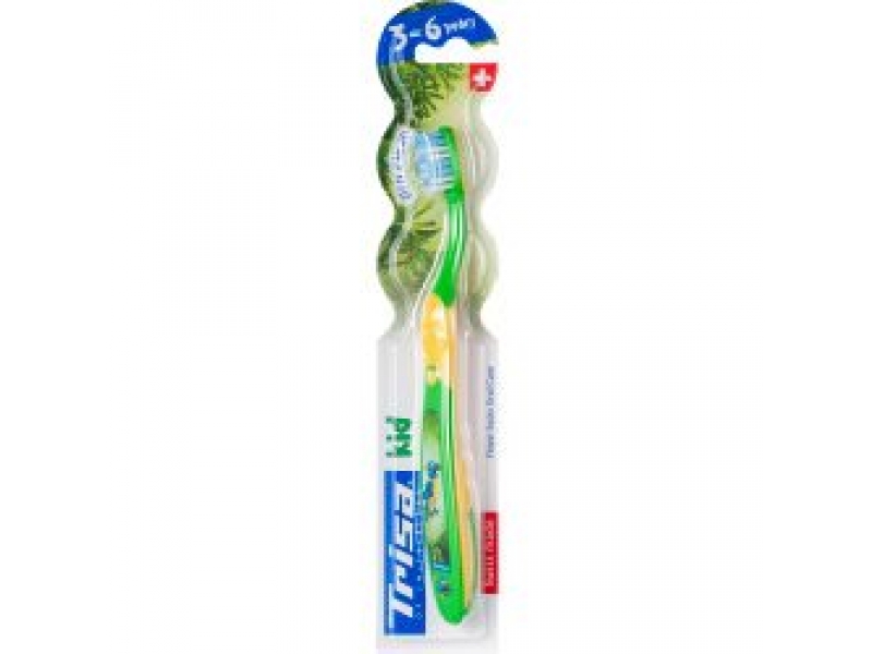 Trisa brosse à dents enfants kid 3-6 ans