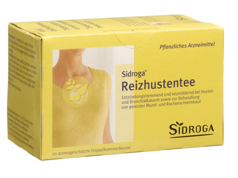 Sidroga tisane contre la toux irritative 20 sach 0.9 g