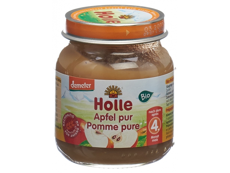 Holle Apfel pur demeter Bio 125 g