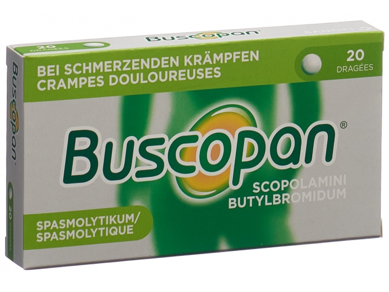 Buscopan drag 10 mg 20 pce