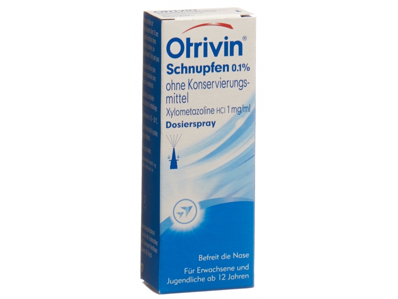 Otrivin Schnupfen Dosierspray 0.1 % ohne Konservierungsmittel 10 ml