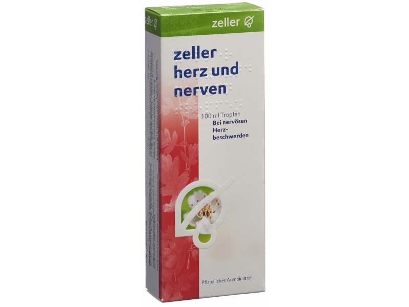 Zeller coeur et nerfs gouttes fl 100 ml