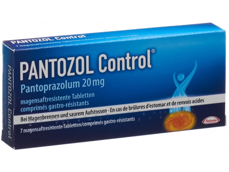 Pantozol Control cpr pell 20 mg 7 pce