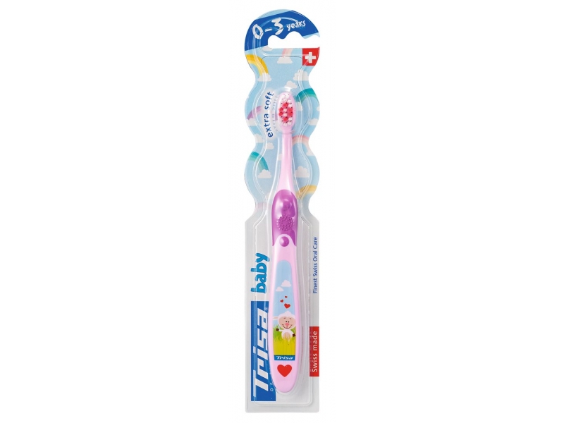 Trisa brosse à dents enfants baby 0-3 ans