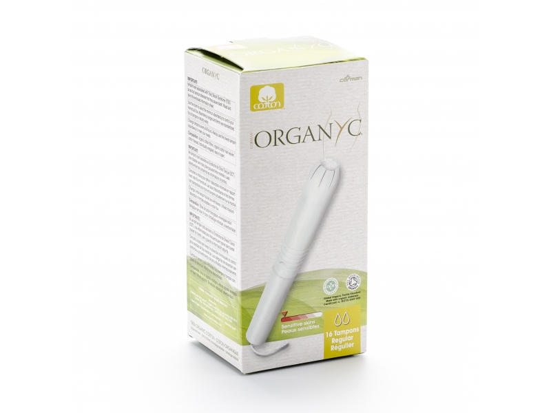 ORGANYC Tampons Regular mit Applikator 16 Stk