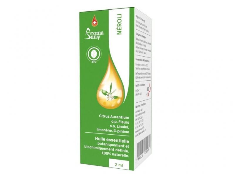 Aromasan oranger amer neroli bigarade huil ess bio dans étui 2 ml