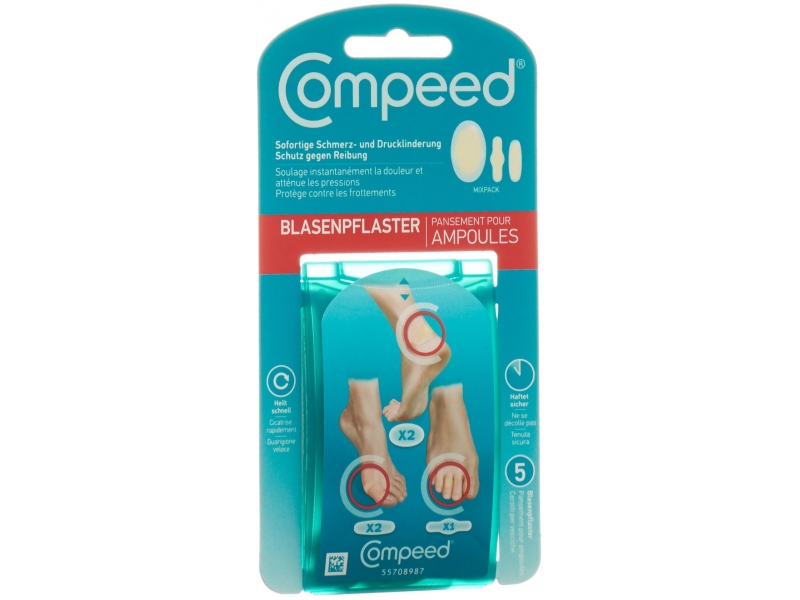 Compeed Blasenpflaster Mix 5 Stk