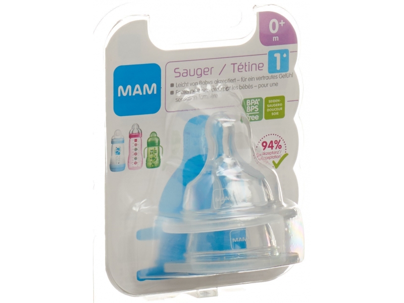MAM Sauger 1 0+ Monate 2 Stk
