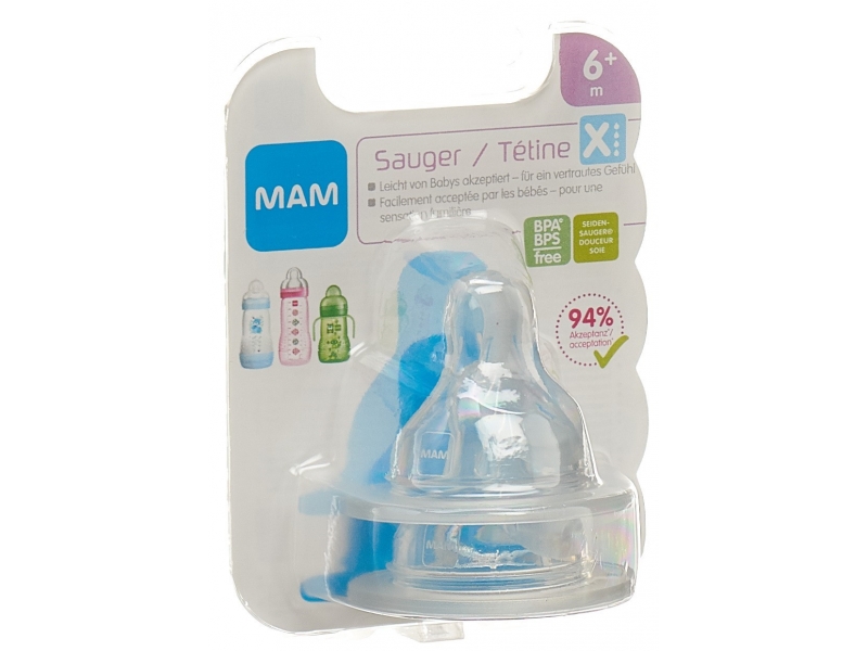 MAM Sauger X 6+ Monate 2 Stk