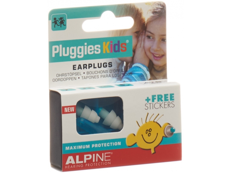 ALPINE Pluggies Kids Ohrstöpsel blau