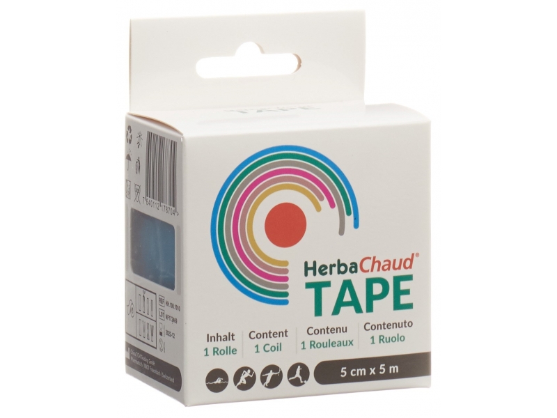 HerbaChaud Tape 5cmx5m blau