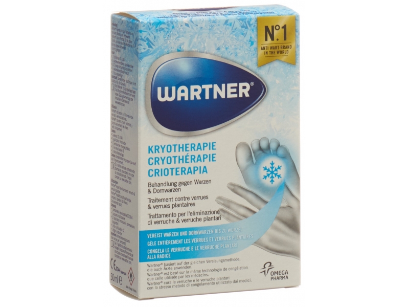 Wartner cryothérapie verrues + verrues plantaires spr 50 ml