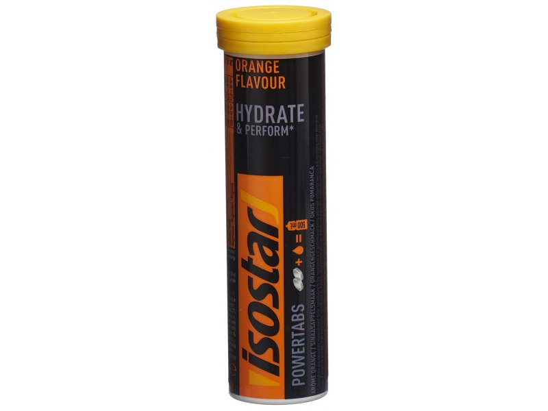 Isostar Power Tabs Brausetabl Orange 10 Stk