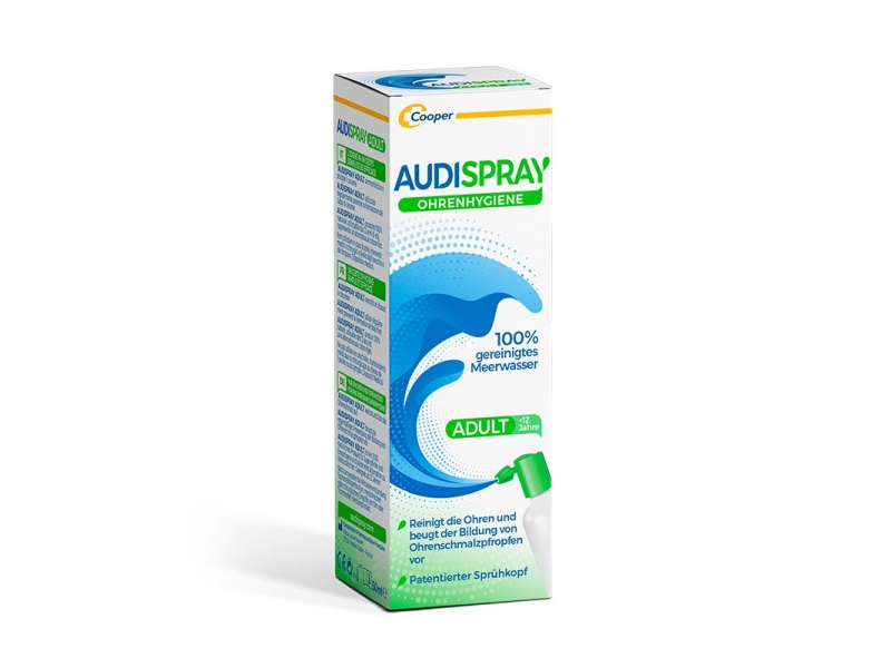 Audispray Adult Hygiène des oreilles spr 50 ml