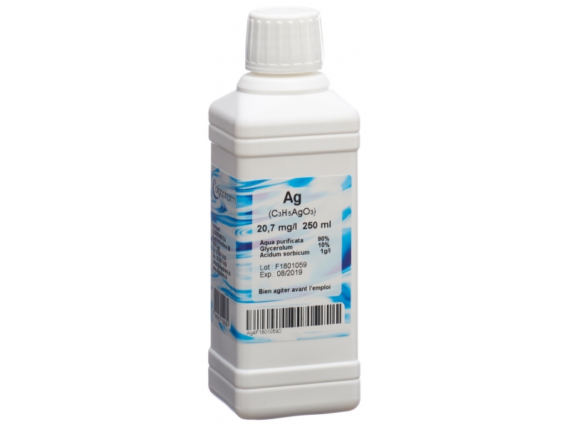 Oligopharm Silber Lös 20.7 mg/l 250 ml